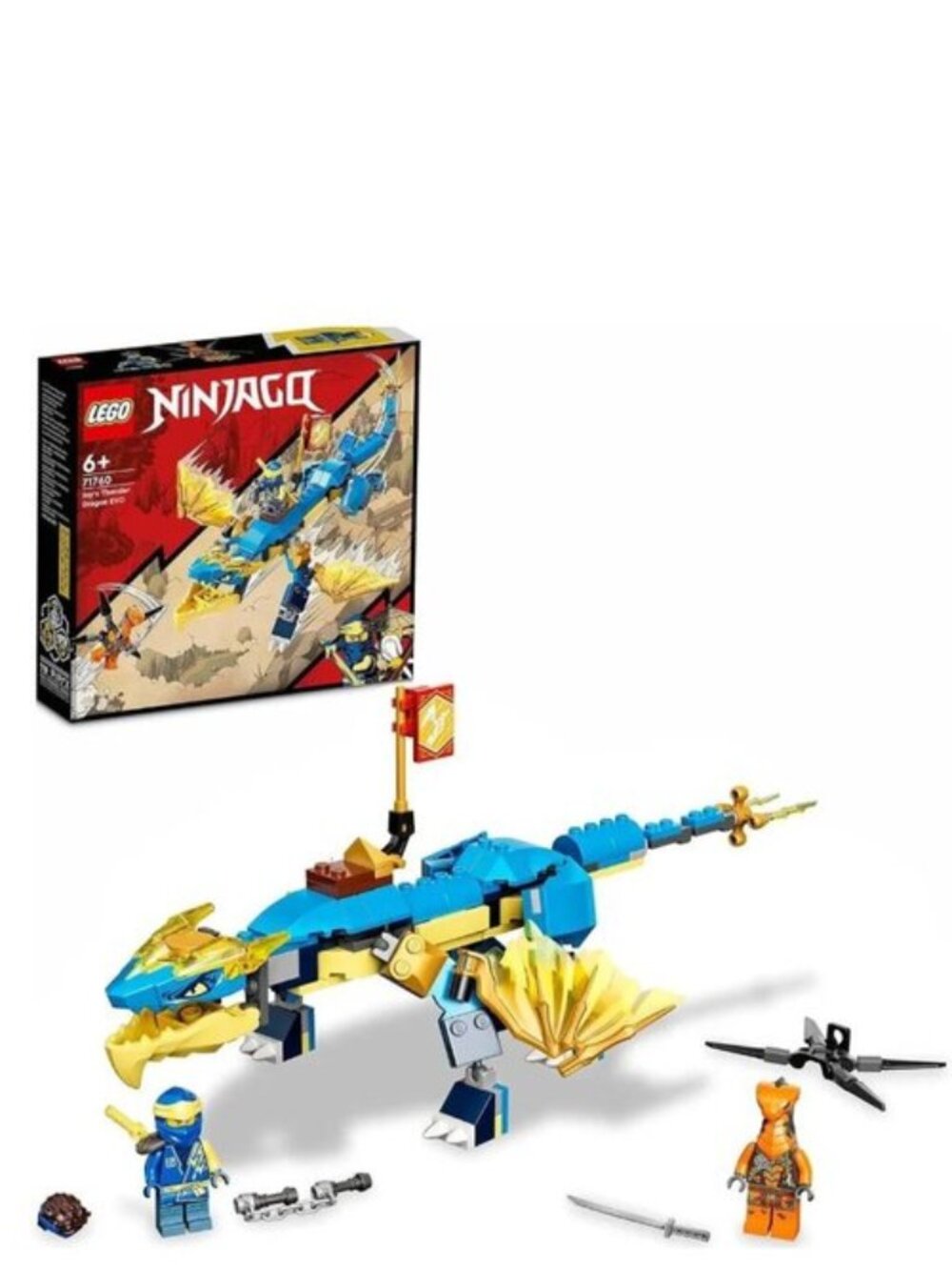 Lego NINJAGO Jay’s Thunder Dragon EVO 71760 New In Box